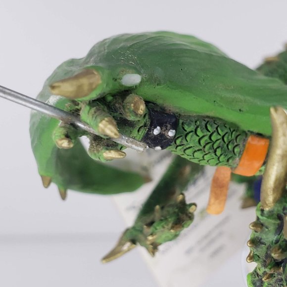 Hamilton Collection Dragon Fiery Youngbloods Scorch McGnarley Figurine Drummer - Picture 9 of 9